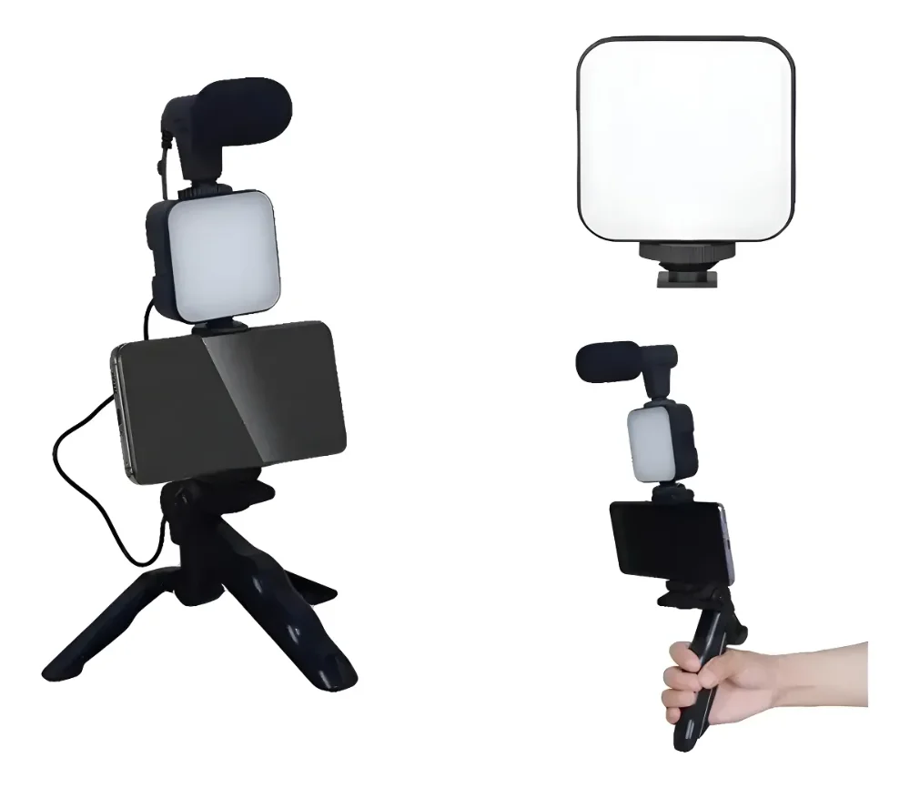 KIT DE VIDEO SELFIE STICK AY-49