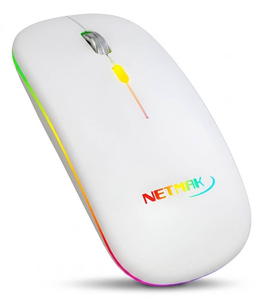 MOUSE INALAMBRICO RGB NETMAK OPTIMIZE W90