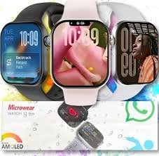 Smartwatch W11 Pro - PRATA