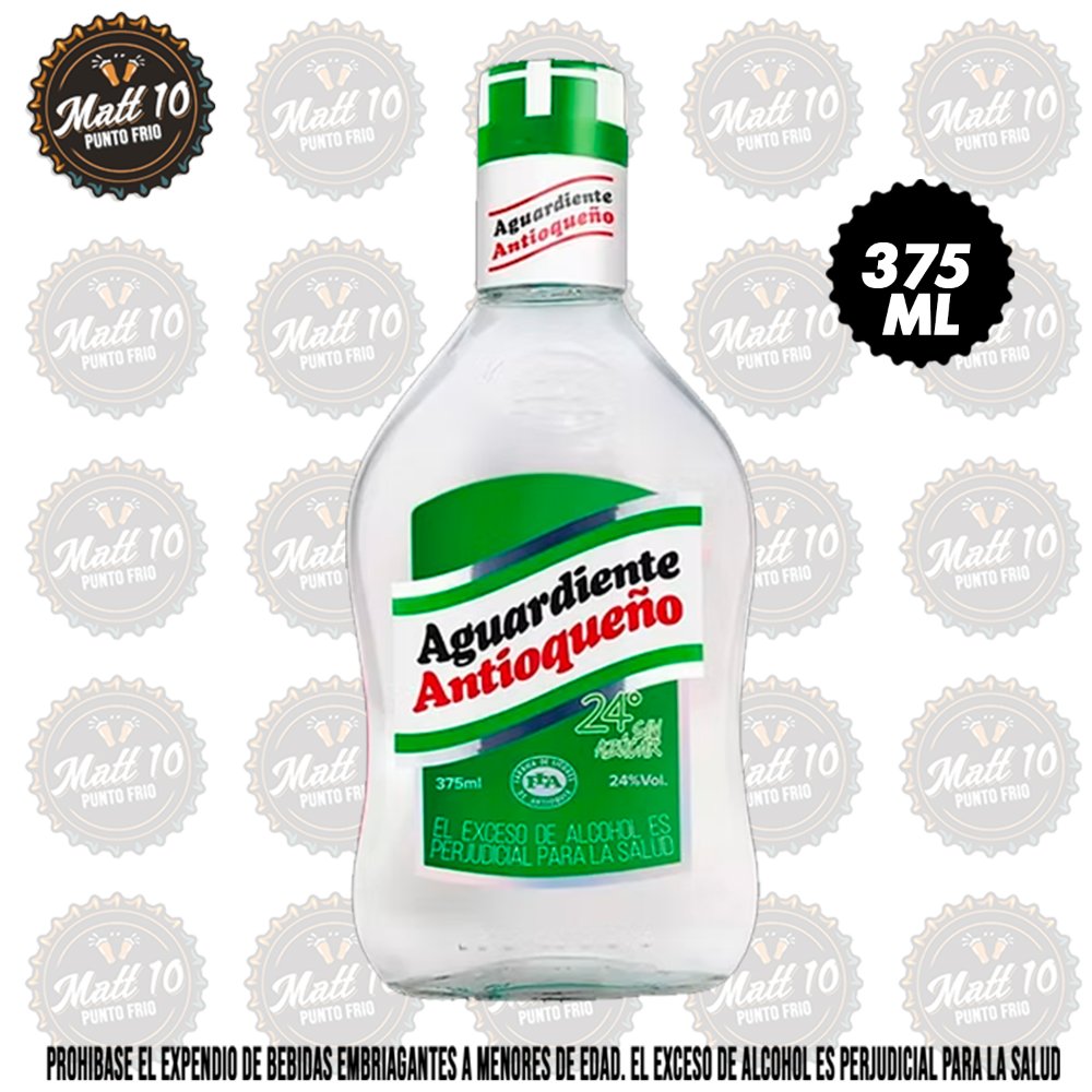 38 - Aguardiente Antioqueño 375ML