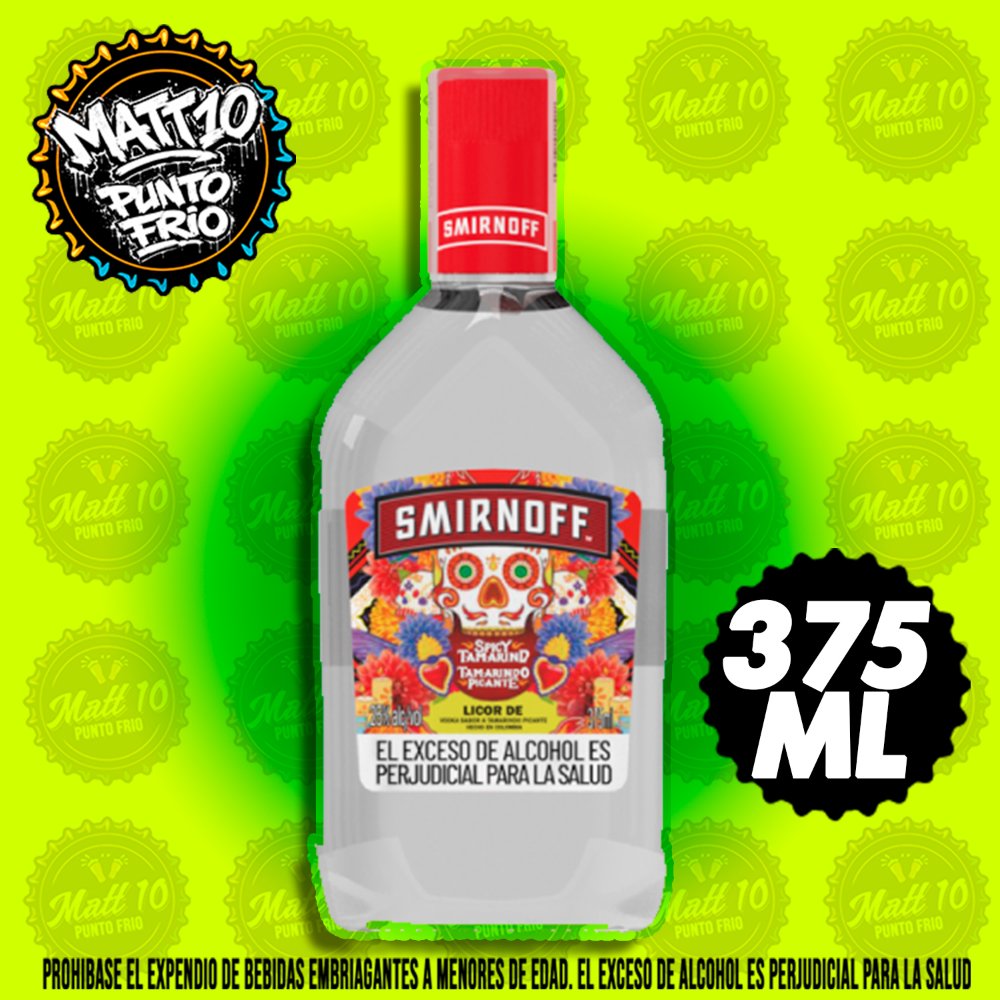 35 - Smirnoff Vodka Tamarindo 375ML