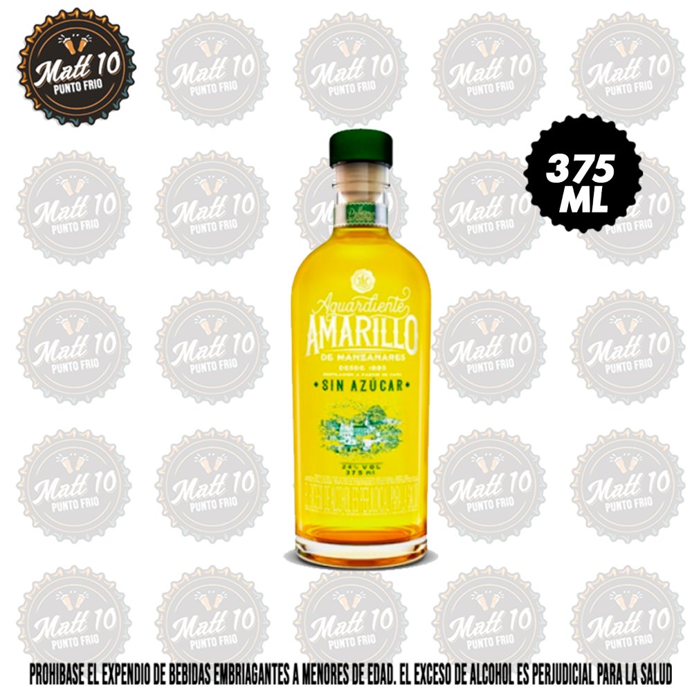 42 Aguardiente Amarillo 375ML