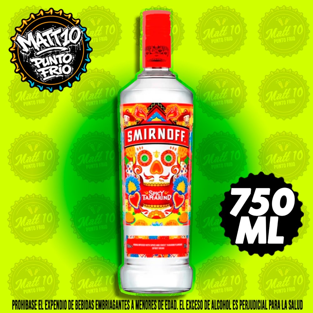 36 - Smirnoff Vodka TamarindoA 750ML