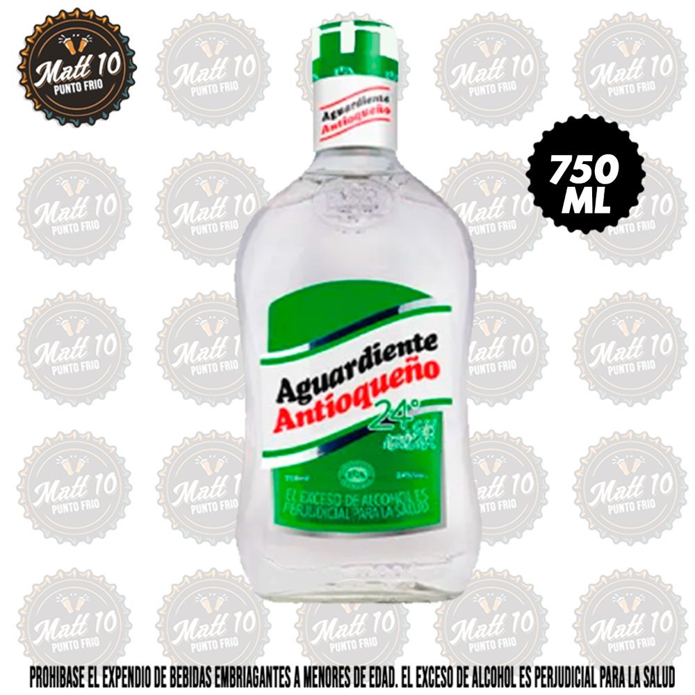 39 - Aguardiente Antioqueño 750ML