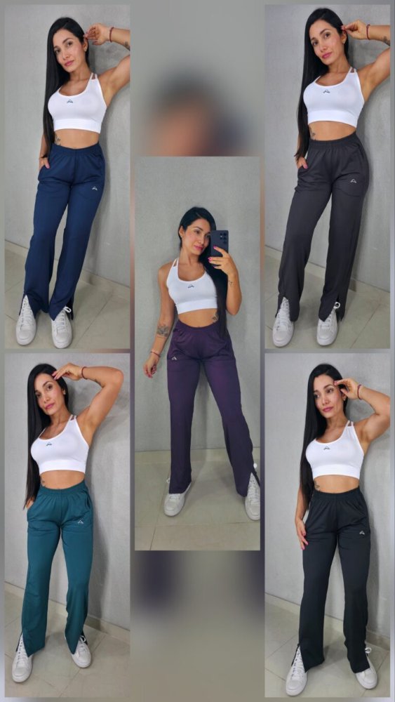 PANTALON RECTO LYCRA DAMA