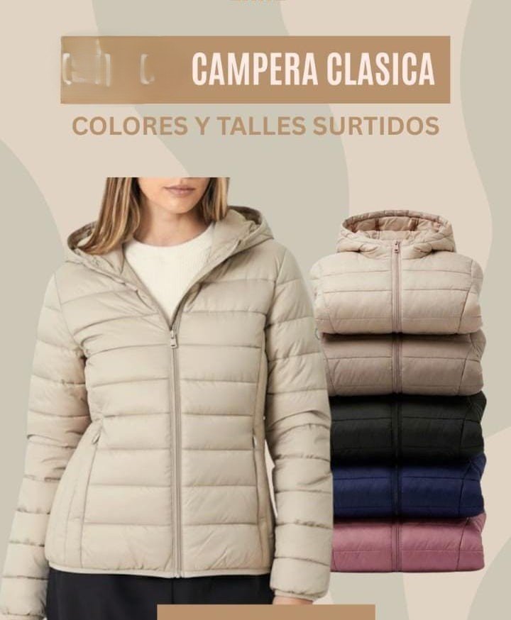 Campera Canelon sin piel