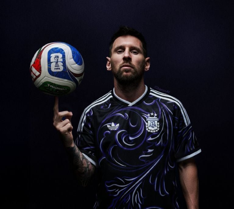 camiseta suplente AFA 2026