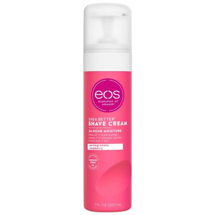 EOS shave cream pommegrade