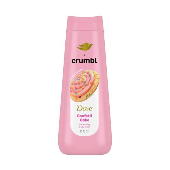 Gel de baño dove confetti cake