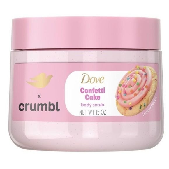 Exfoliante dove confetti cake