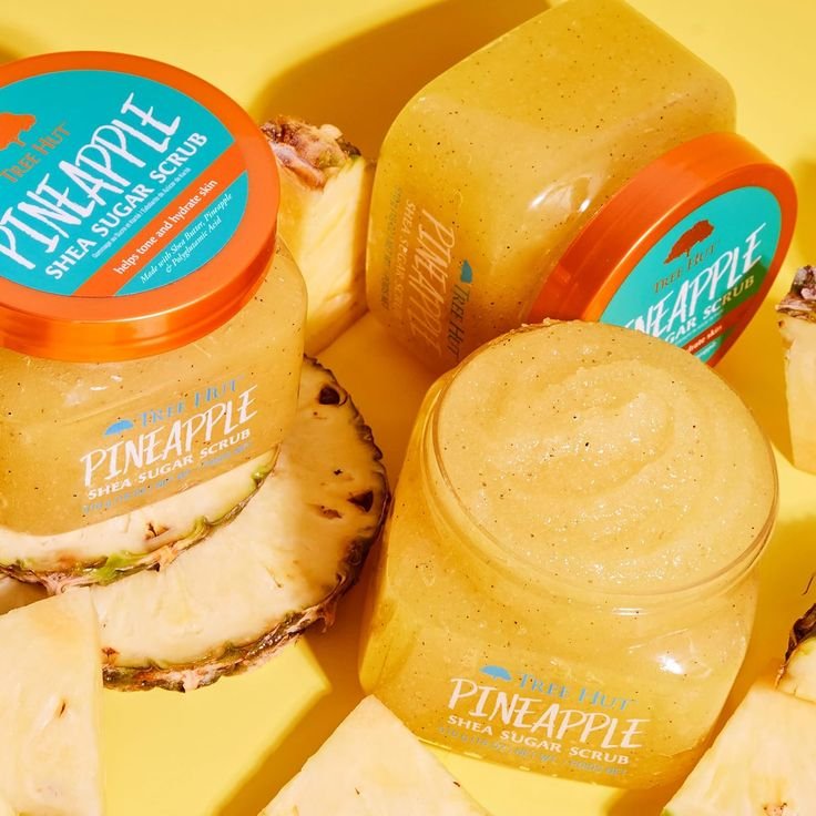 Exfoliante Tree hut pineapple
