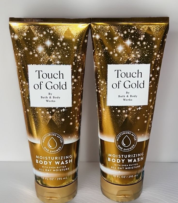 Body wash touch of gold