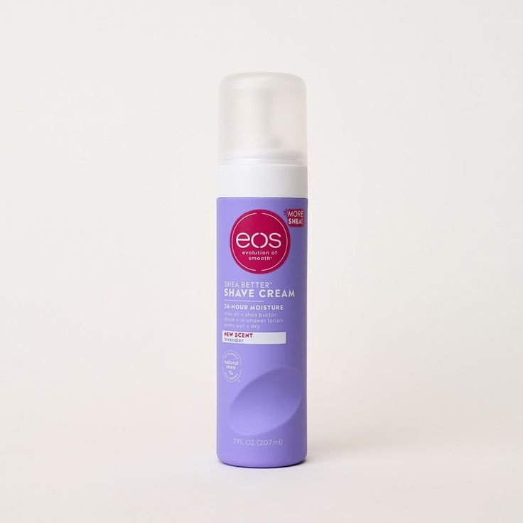 EOS shave cream lavender