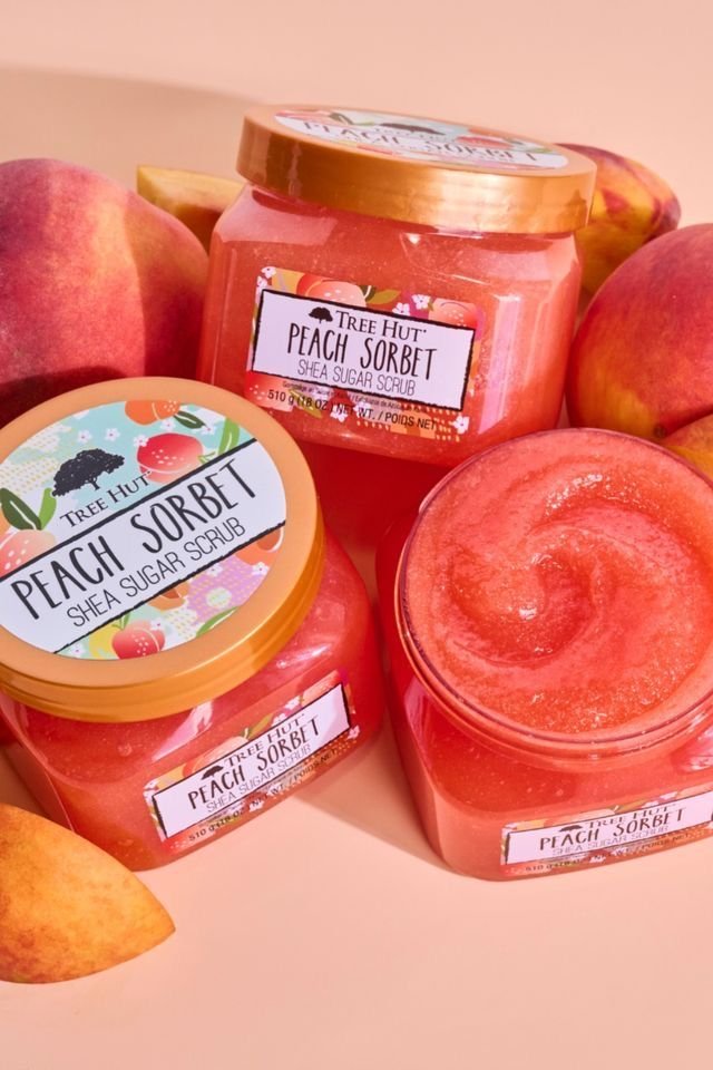 Exfoliante tree hut peach sorbet