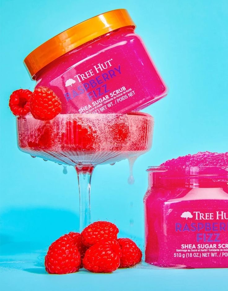 Exfoliante tree hut raspberry frizz