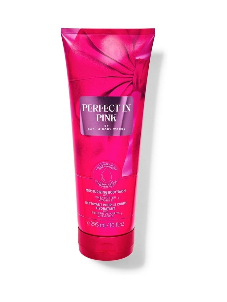 Body wash work perfect in pink
