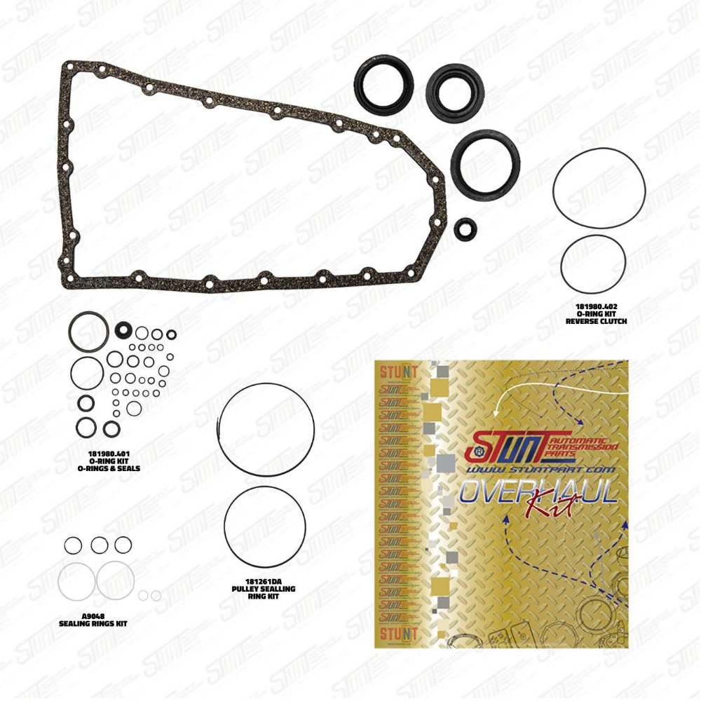JUEGO DE EMPAQUES JF016E RE0F10D JF017E RE0F10D (VERSION CORREA)