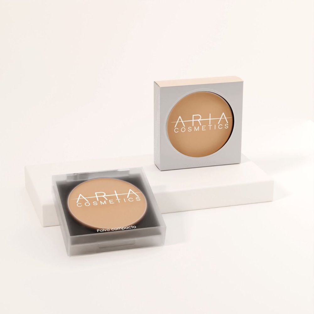 Polvo compacto Aria comestic