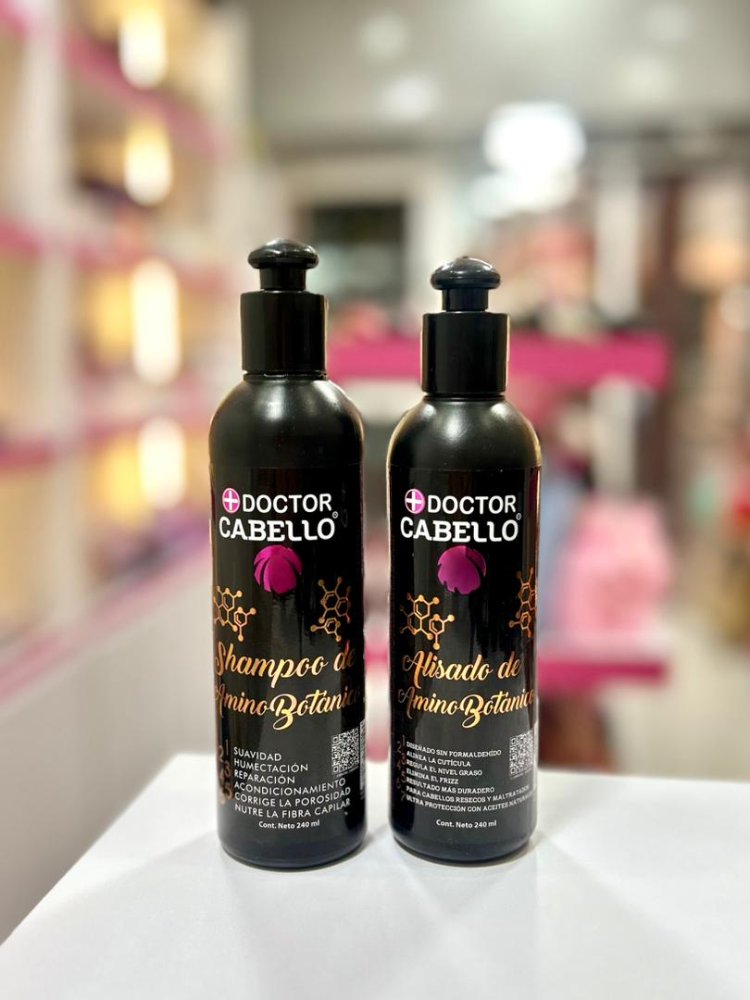 Shampoo+alisado amino botanico 240ml.