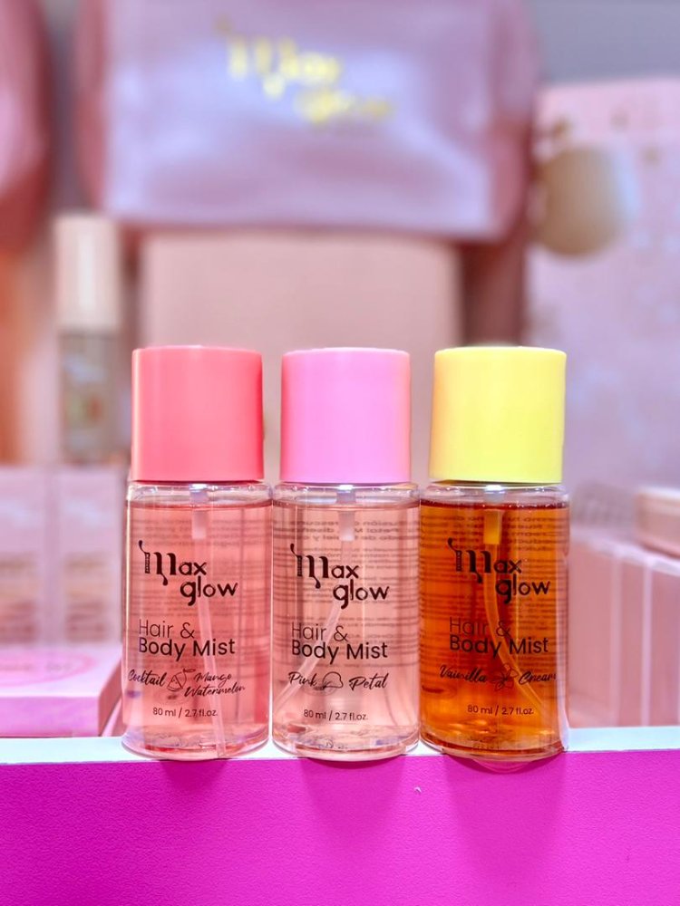 Perfume de cabello y cuerpo Maxglow
