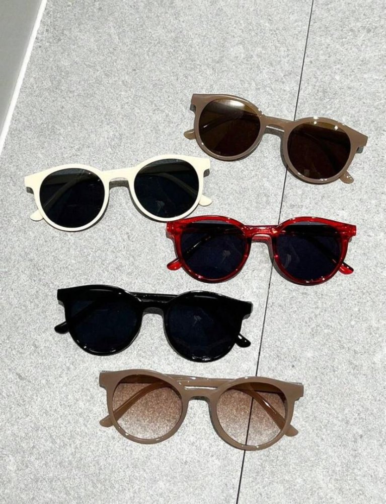 lentes de sol redondos