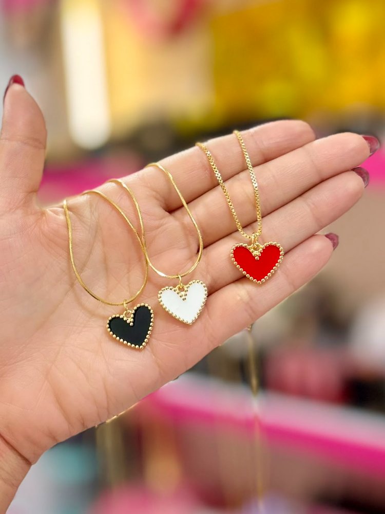 Cadenas con dije de corazon