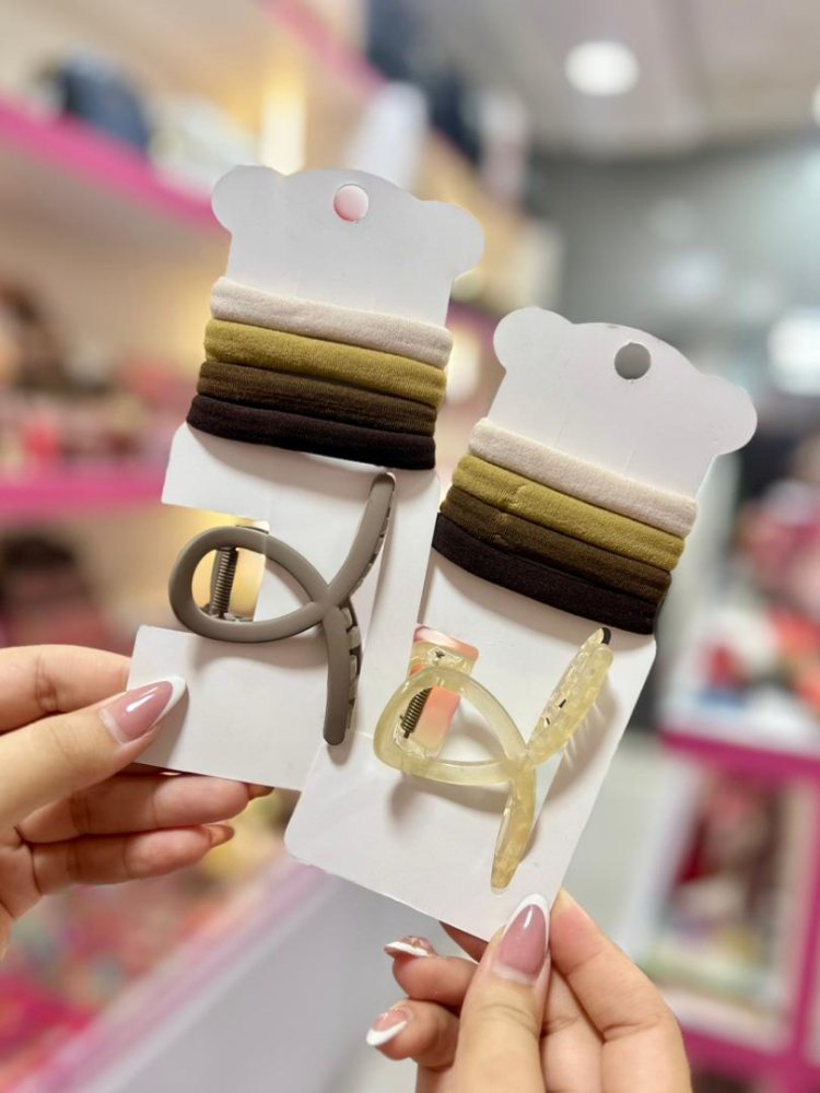 Set de pinzas mas colitas
