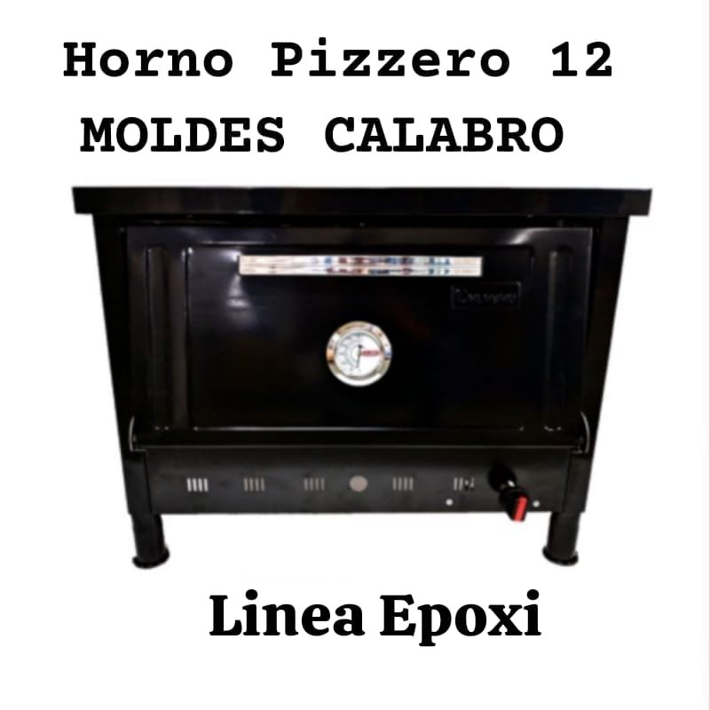 Horno Pizzero 12 Moldes Calabro EPOXI