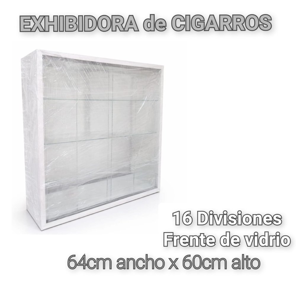 Cigarrera Exhibidora  16 divisiones