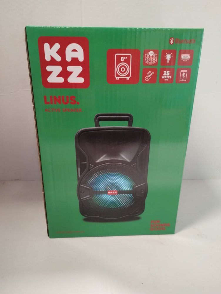 Parlante portátil LINUS KAZZ 8" 25w
