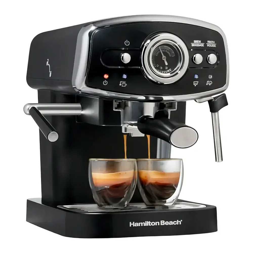 CAFETERA ESPRESSO RETROBLACK Hamilton Beach 40730