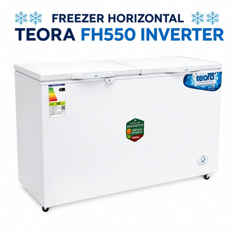 Freezer FH550 INVERTER Teora Horizontal