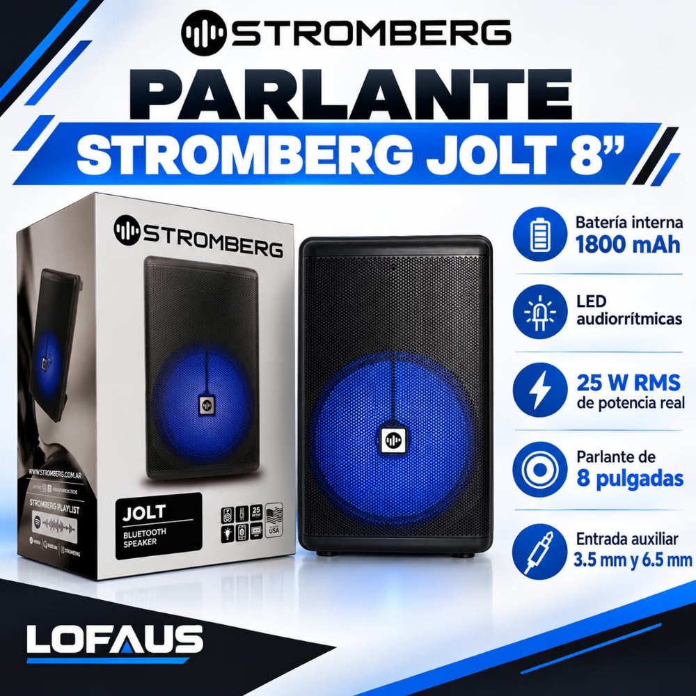 Parlante Jolt 8"