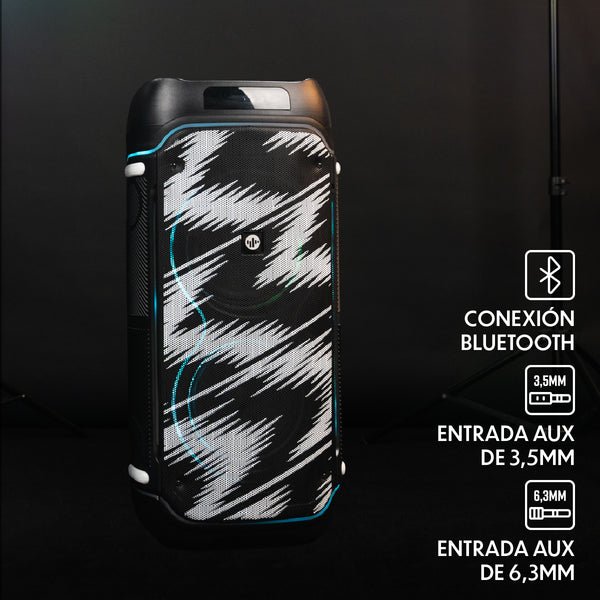 Parlante NIX STROMBERG 2x8" BT Portátil