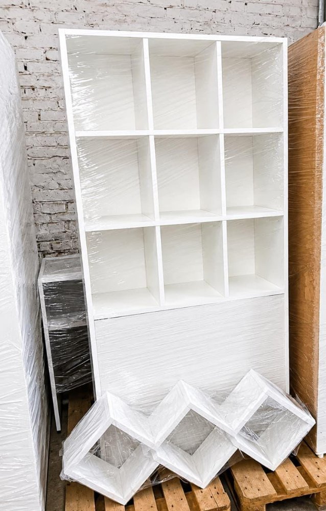 Mueble 9 cubos + Repisa de regalo