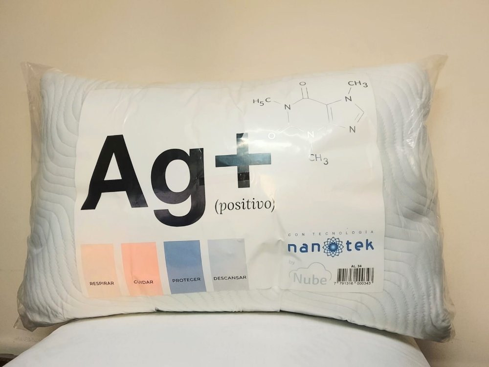 Almohada Nube Ag+ Hipoalergénica
