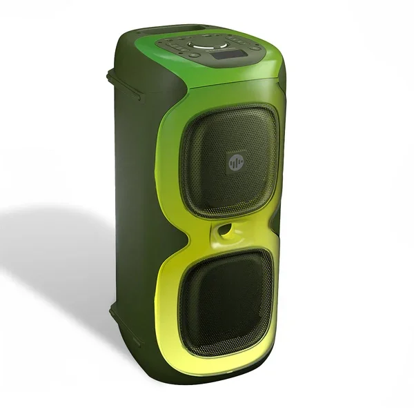 Parlante VIBE Verde STROMBERG 2x8" Luz LED BT/AUX