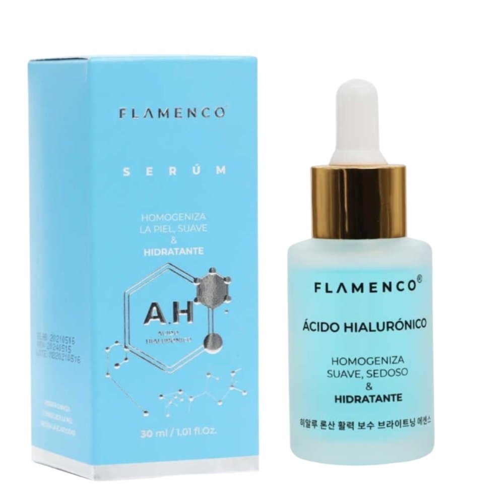 Sérum hidratante e iluminador ácido hialurónico 30ml