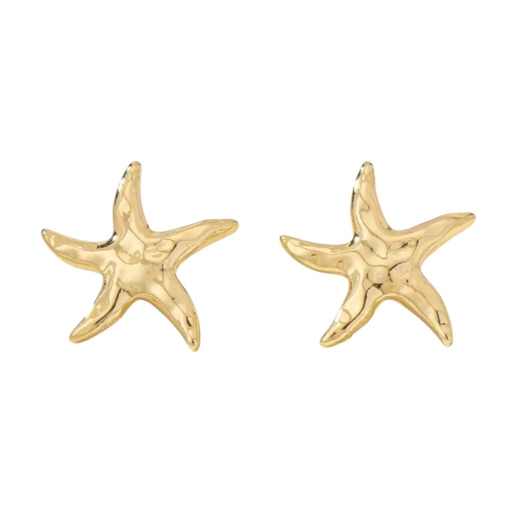 Aros Estrella  de mar dorado