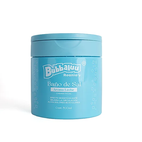 Baño de Sal Facial Leche Bubbaluu