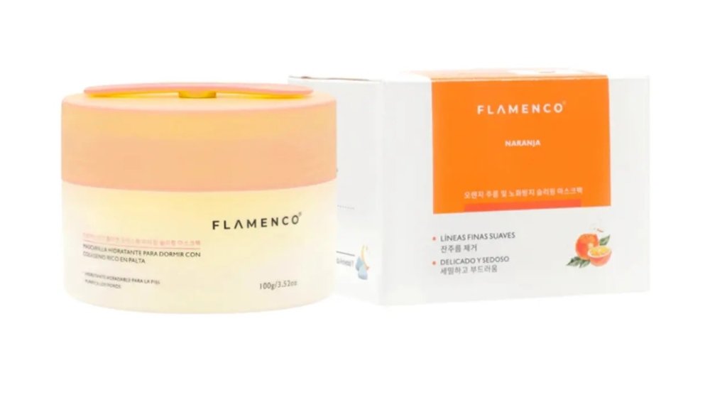 Crema Mascarilla Nocturna naranja