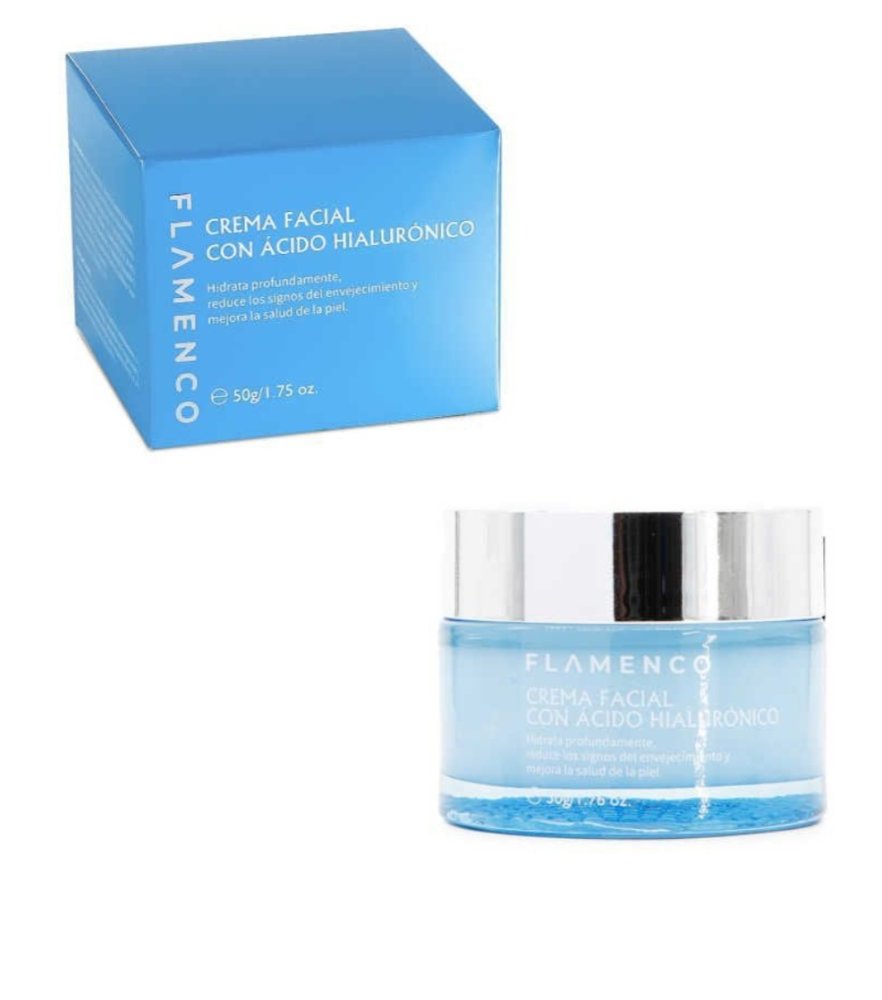 Crema facial con ácido hialurónico 50g (96/12)