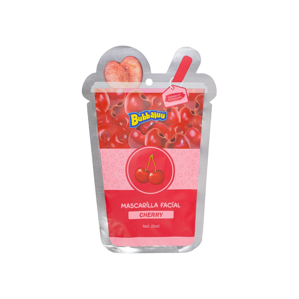 Mascarilla Facial Cereza Bubbaluu