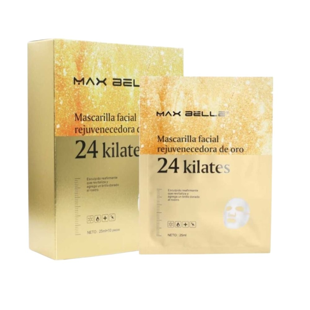 Mascarilla facial 24K