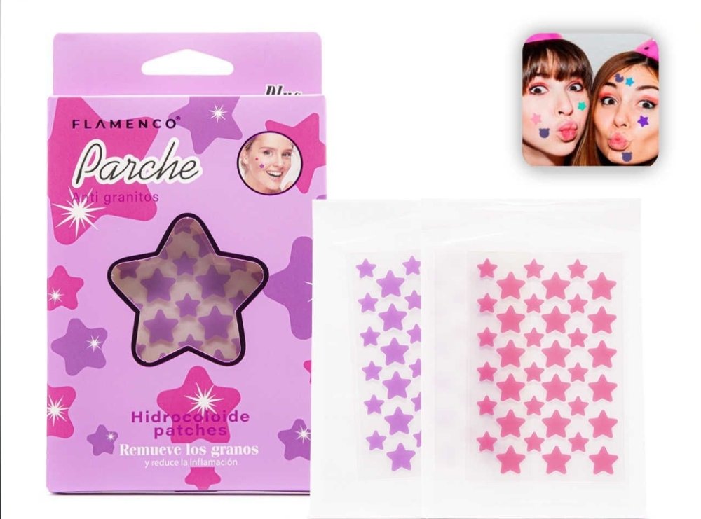 Parche anti granito estrella 72pcs