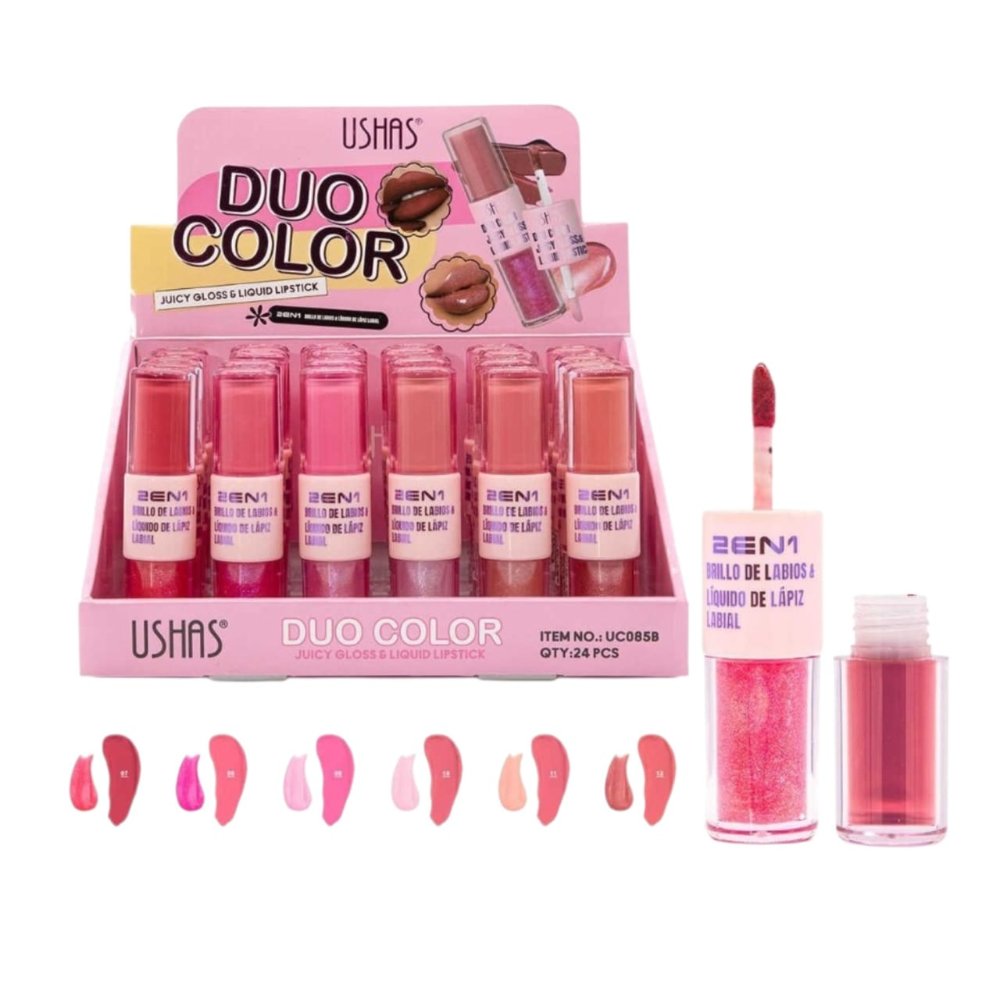 Duo Color labial y lip gloss