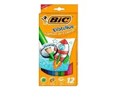 Bic x12 lapices colores surtidos