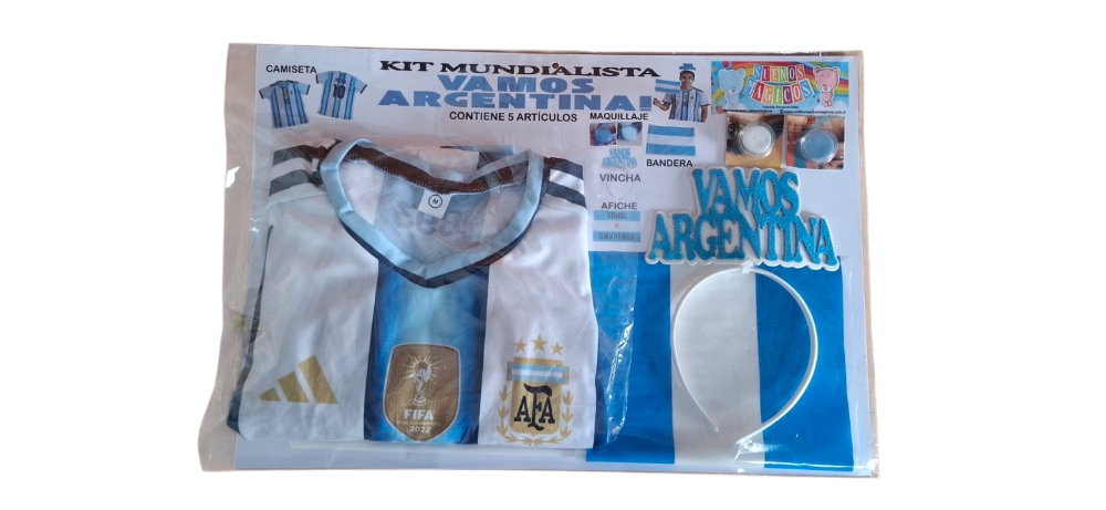 Kit Mundial Talle XL