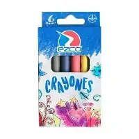 Ezco x6 crayones surtidos