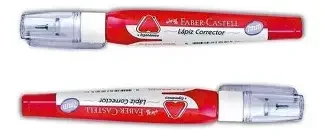 Faber Castell lapiz corrector x2 uni.